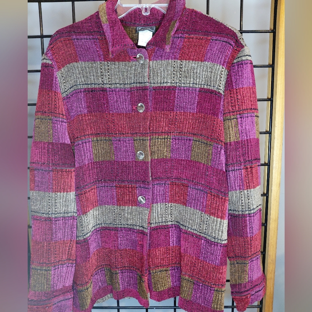 Southern Lady Multicolor Plaid Jacket